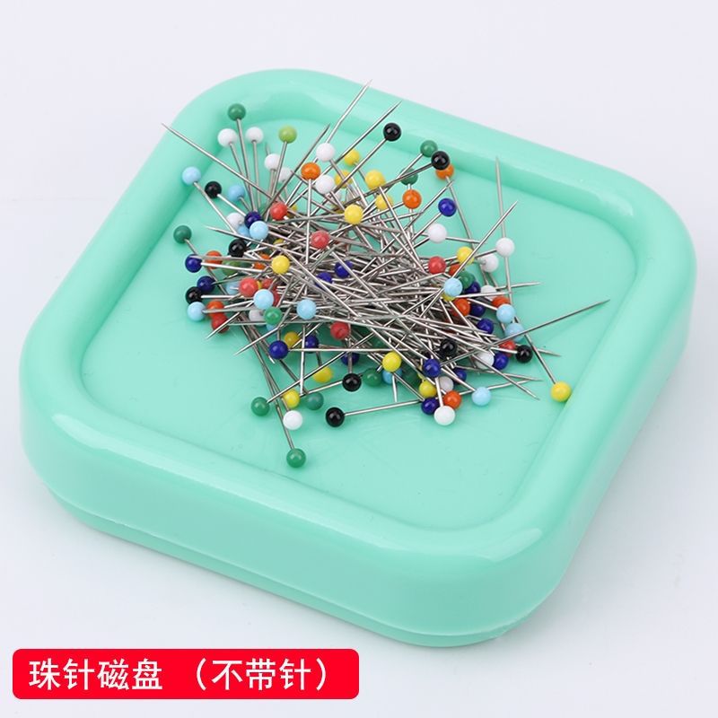 Aguja de cuentas de cerámica aguja nacarada aguja de posicionamiento aguja fija de acero inoxidable hecho a mano herramienta de bricolaje ropa de corte conformación