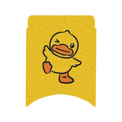 Suitable for No. 9 Q85C/Q80C Electric vehicle foot mat - q80cq85-a-little-yellow-duck