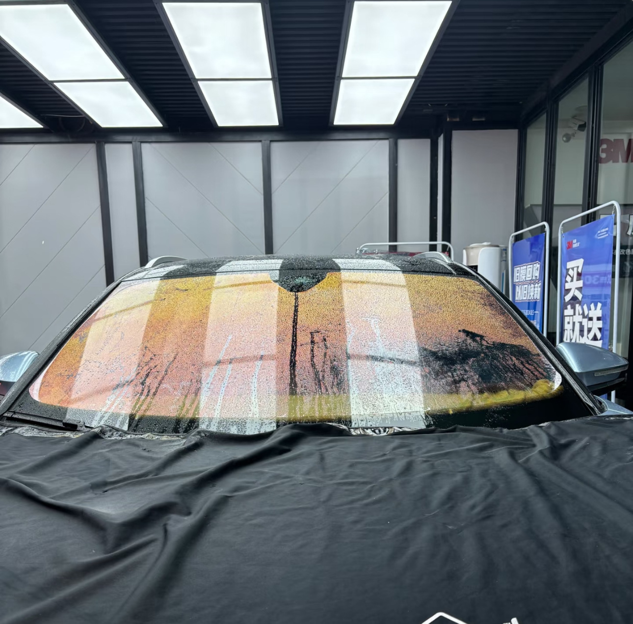 Factory Direct Sales Car Heat Insulation Solar Film, Sun Protection and Explosion-Proof Color-Changing Film, Crystal Clear Front Windshield High Heat Insulation Glass Film