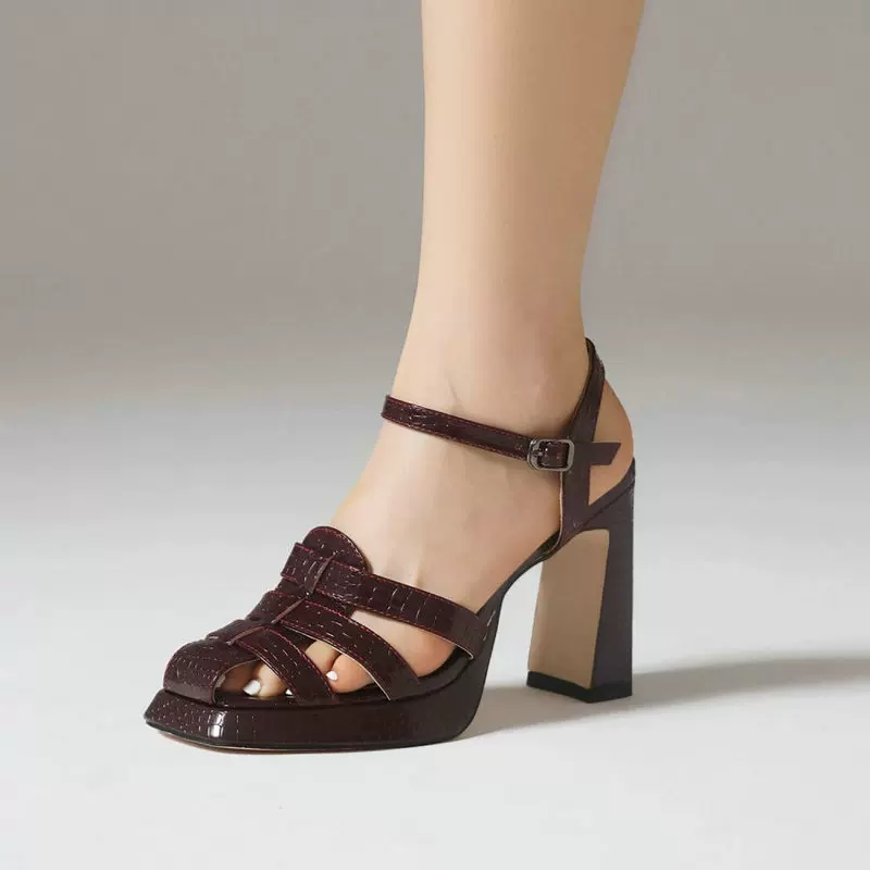 Summer universal sandals, footwear high heels, European style
