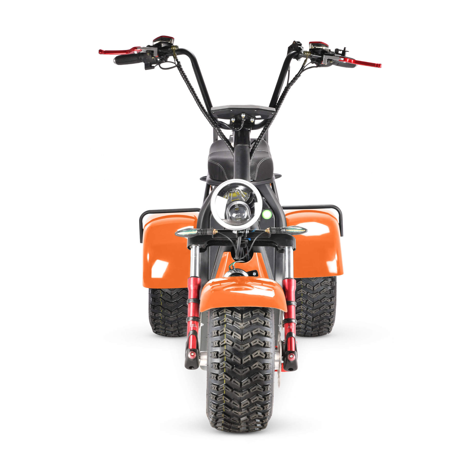 Eec Adult Mobility Scooter Dual-Drive Left and Right Swing Large Seat Cushion Single Bar Three-Wheel Motorcycle Harley Electric Vehicle