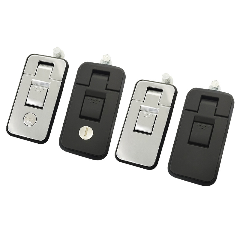 Ms6018 cerradura de palanca de coche cerradura de puerta de cabina de camioneta ms718-3C cerradura de rebote plano de aleación de zinc transfronterizo