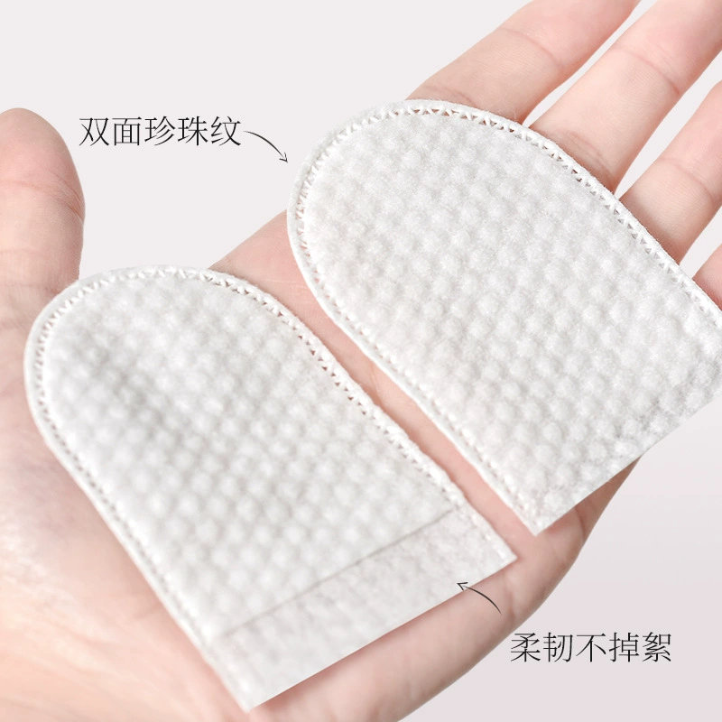 Cotton wipes, cosmetic cotton pads from pearl for face washing, for beauty salons