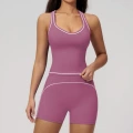7028 vest + 7028 shorts—fig purple