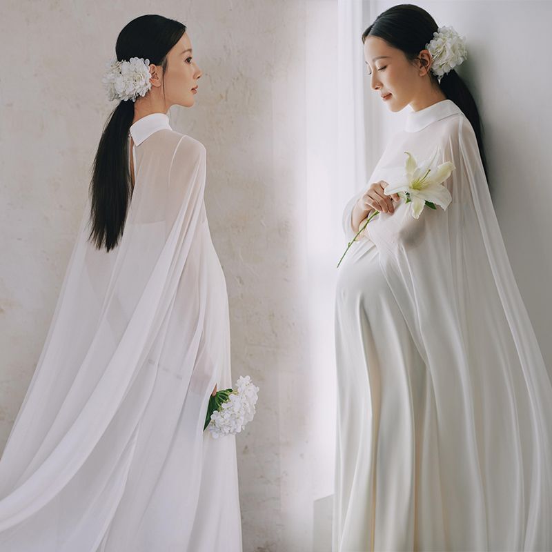 26 Styles of Minimalist Studio Maternity Dresses for Photo Shoots, Ginger Yellow Theme, Fresh Artistic Photos for Expectant Moms 26 Styles of Minimalist Studio Maternity Dresses for Photo Shoots, Ginger Yellow Theme, Fresh Artistic Photos for Expectant Moms