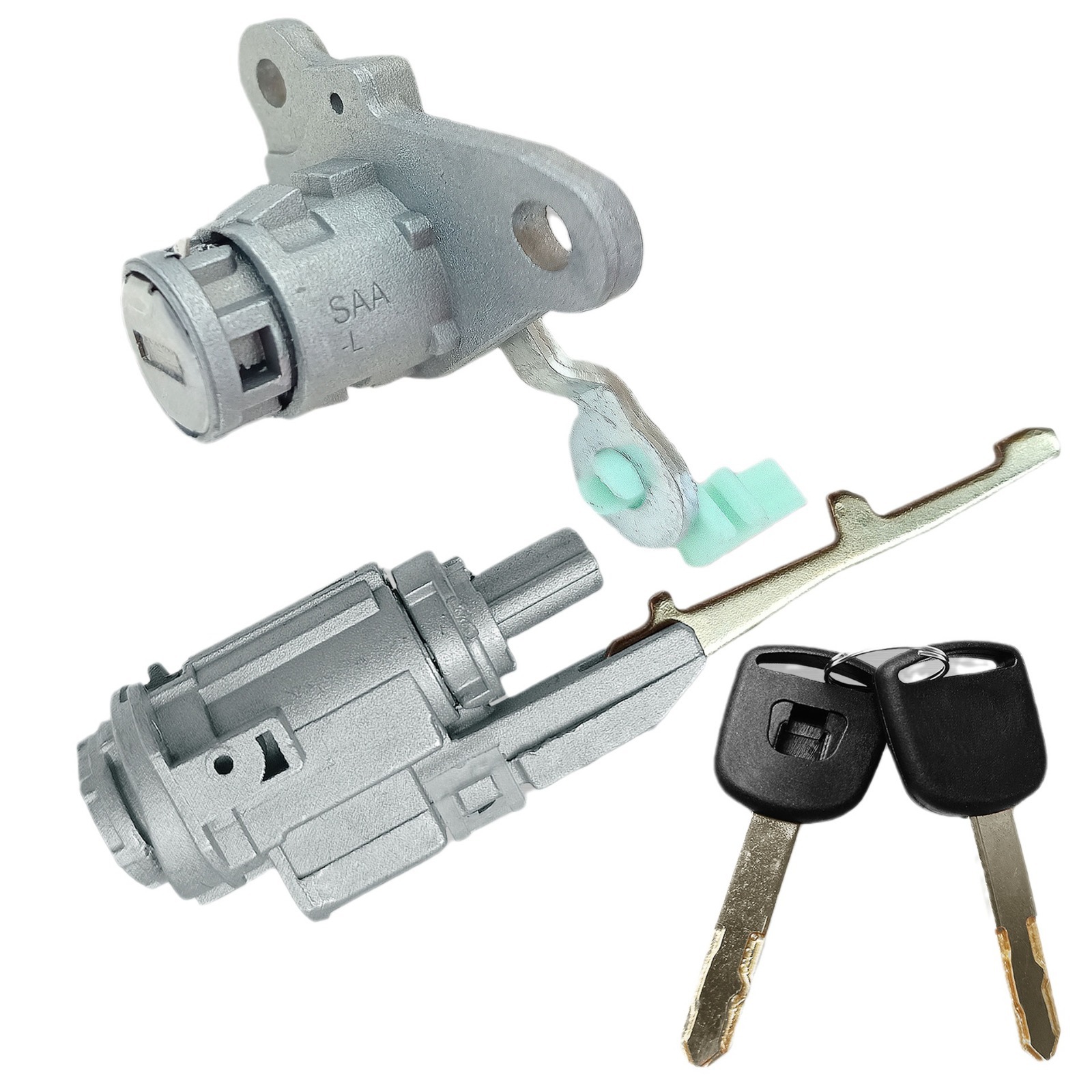 Aplicable a Honda Laofit Cerradura de automóviles Sidie Cerradura de puerta de cilindro de cerradura de encendido Accesorios de automóviles image 5