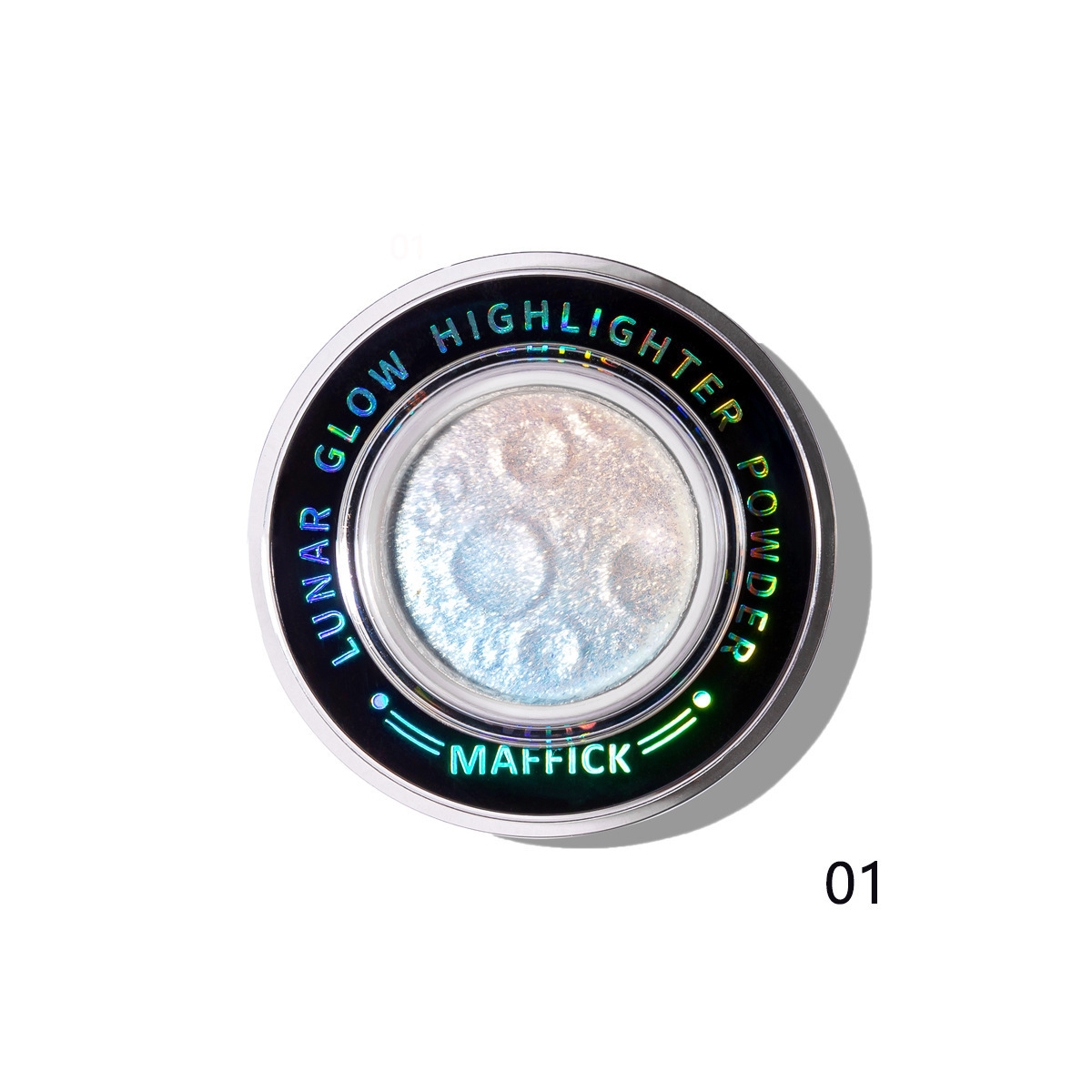 MAFFICK Polvo de alto brillo planetario transfronterizo para iluminar todo el cuerpo