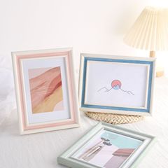 Simple and Fresh Photo Frame for Table, 567810 Inch Photo Frame Stand, Creative A4 Wall Mount Photo Frame, Personalized Studio Photo Album Frame