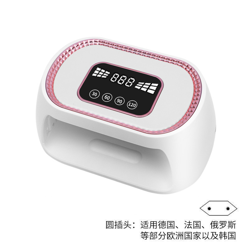 Lámpara de manicuras transfronteriza 80W luz de fototerapia de gel de manicuras inteligente inducción de manicuras