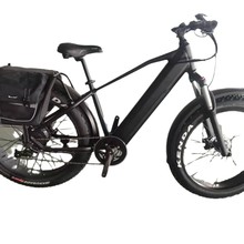 内置电池油刹电动自行车男女专用变速山地自行车