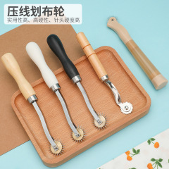 Diy工具全鋼歯式布輪 (布輪) 圧線輪線線線線 (黒画)