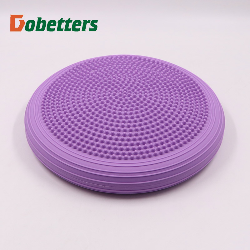 Engrosada a prueba de explosión de yoga cojín inflable bola de equilibrio almohadilla de equilibrio de yoga placa de equilibrio cojín de masaje entrenador de equilibrio
