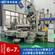 大型榨油机自动全套设备花生菜籽大豆油坊 冷榨生榨椰子油榨油机