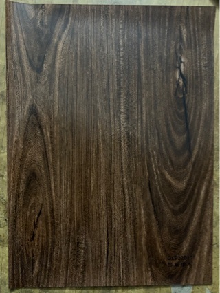 哈尔滨竹木纤维集成格栅长城波浪护墙板木饰面PVC木纹装饰贴膜