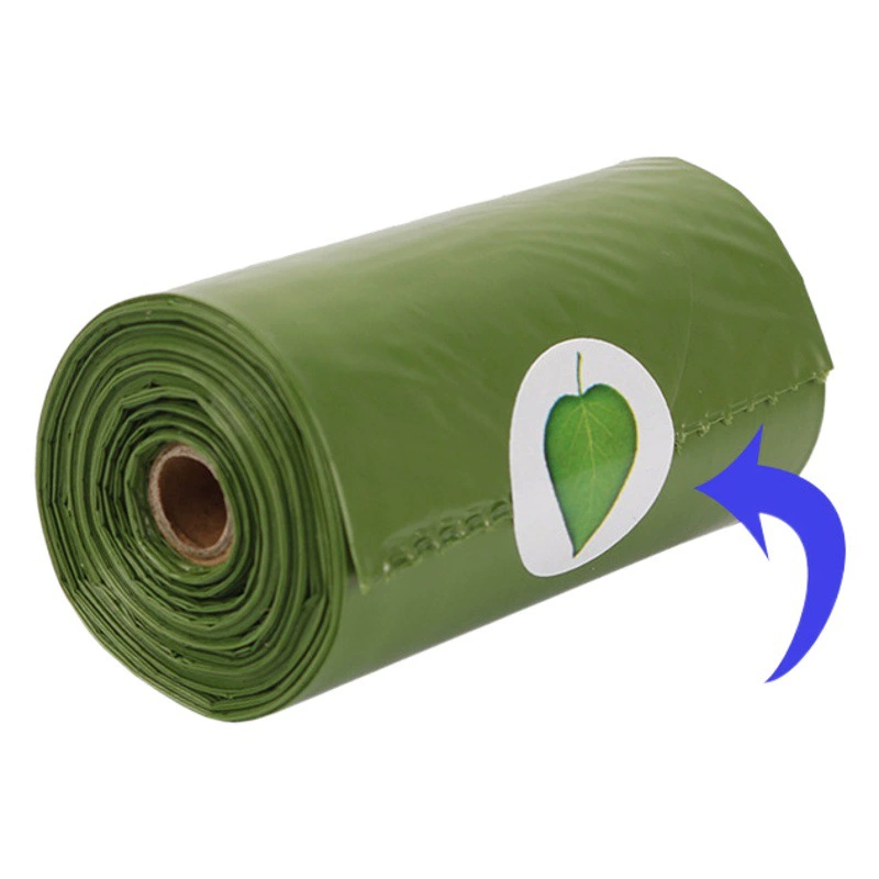 Разлагаемый мешок для собачьих какашек мешок для мусора одноразовый мешок для выгула собак для уборки какашек