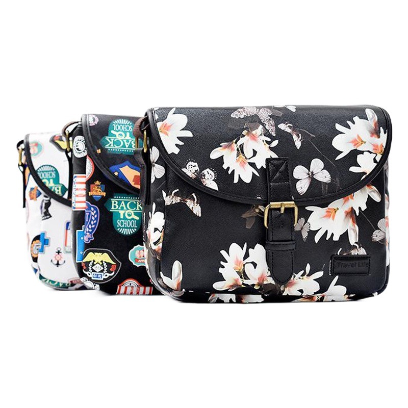 Campus estilo casual mini sola cámara SLR bolsa crossbody bolsa una máquina 1 espejo 2 espejo bolsa de la Cámara individual y bolsa inversa mochila