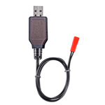 4.8v JST 电池充电器镍镉镍氢 电动遥控玩具机器人坦克 USB充电线