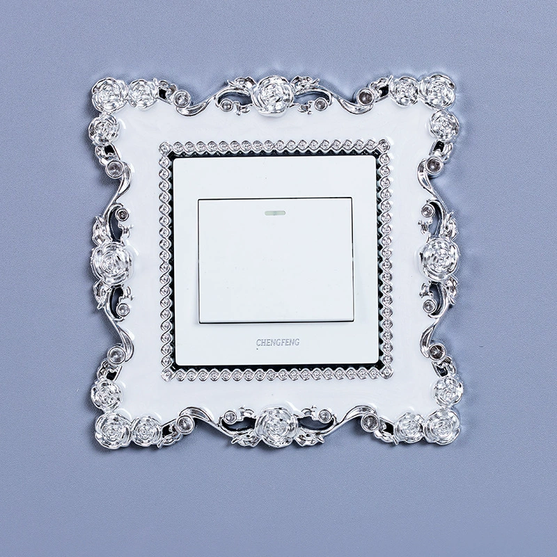 Европейская простая наклейка на переключатель, защитная крышка, наклейка на границу, настенная розетка, лампа, домашняя современная декоративная наклейка, наклейка с котом