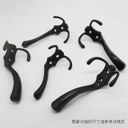 Cross-border metal hanger triangular clothes bathroom wardrobe door wall-mounted wall-mounted hook wholesale