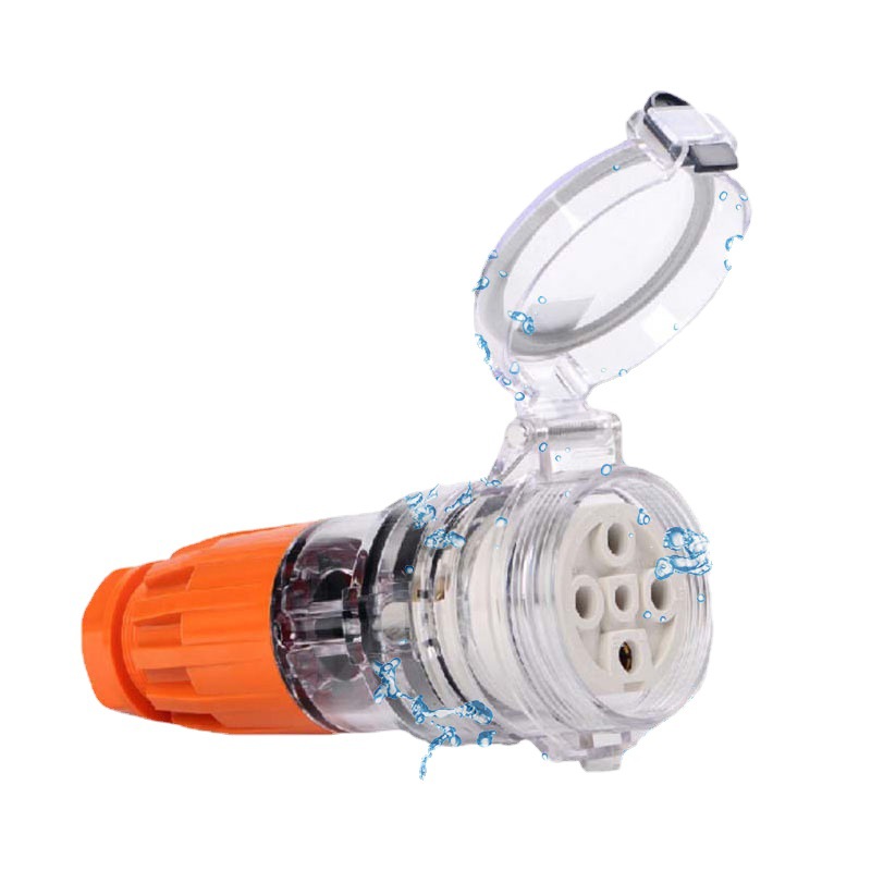 56CSC540 5孔连接器5P 40A 500V澳式澳标插座防水插座 IP66插座