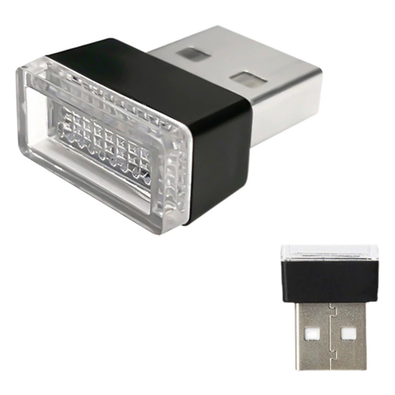 Источник трансграничный автомобиль USB атмосферный свет акриловый контрастный цвет автомобиль USB атмосфера ночник декоративный свет