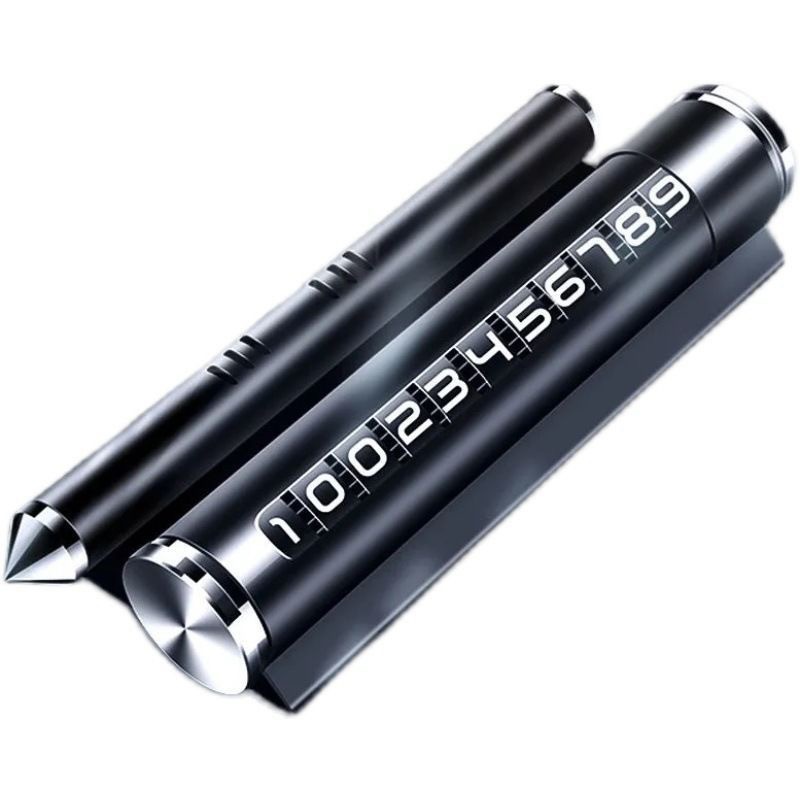 【Multifunctional Parking Sign】Car Temporary Parking Sign 4-in-1: Phone Number Plate for Moving the Car, Car Fragrance Diffuser