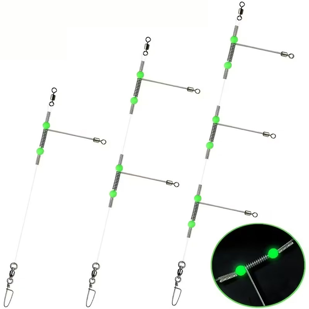 Luminous Anti-Tangle Balanced Fishing Rig Sea Fishing String Hook Bracket Line Set Fishing Gear Accessories Wholesale