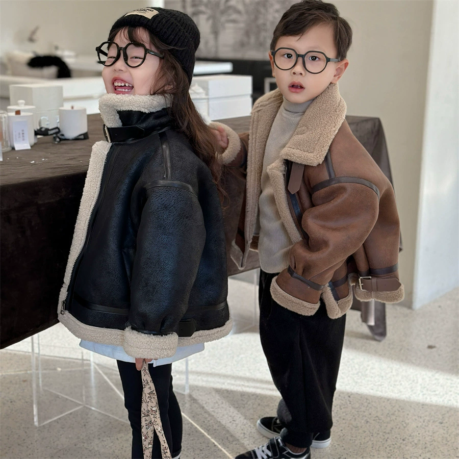 "Родитель-ребенок" Дети зимний бархат и утолщение кожи
