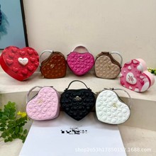 跨境外贸单肩包女新款桃心包欧美热销爱心形包时尚单肩斜挎包bags