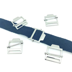 拉心日字扣 拉芯金屬日字扣活動四檔日子扣 梯扣織帶調節扣