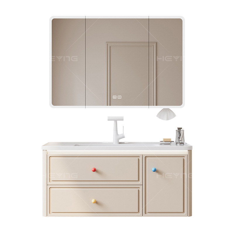 Gabinete de baño de dopamina francesa 17CM de cerámica profunda una cuenca gruesa de aluminio panal de arco gabinete de baño lavabo