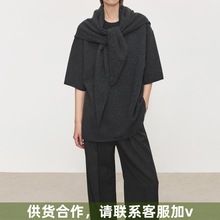 ROW 结型三角围巾 天丝羊毛混纺，一巾多搭的质感型格