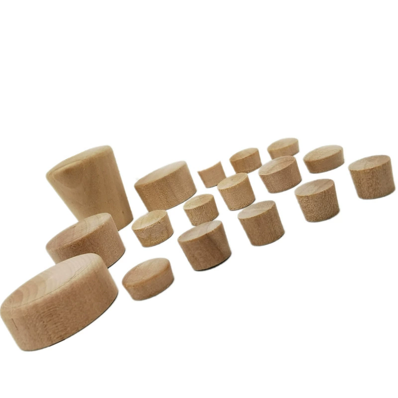 Пакет зерна штепсельной вилки 30 крышки отверстия винта штепсельной вилки твердой древесины верхней части кнопки источника внешней торговли деревянный