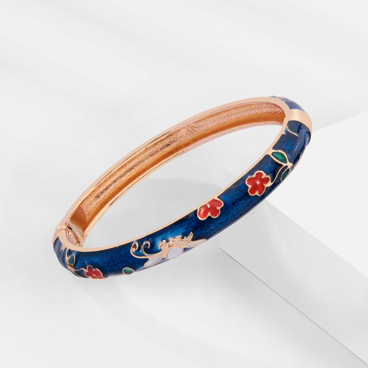 All Seasons Season Ethnic Style Flower Zinc Alloy Bangles Wholesale