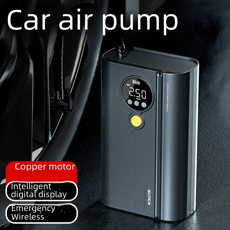 Wireless air pump for car, electric tires