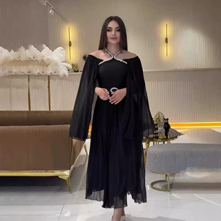 欧美亚马逊外贸2024秋季女装新款显气质跨境时尚外贸连衣裙