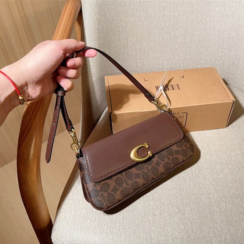 Ole 26 New Model Jet Bag Trapezoidal Underarm Bag Single Shoulder Handbag Solid Color Baguette Bag Versatile Commuter Accordion Bag