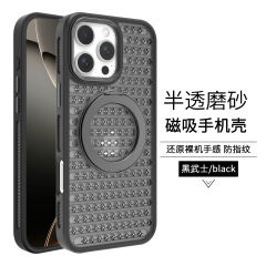 iPhone16promax 携帯電話ケース Apple 15 落下防止肌感触 14 に適したつや消し放熱磁気回転スタンド