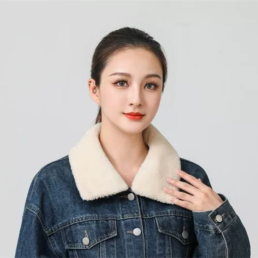 Новый мужской и женский универсальный меховый воротник против грязи, тепло и холод
