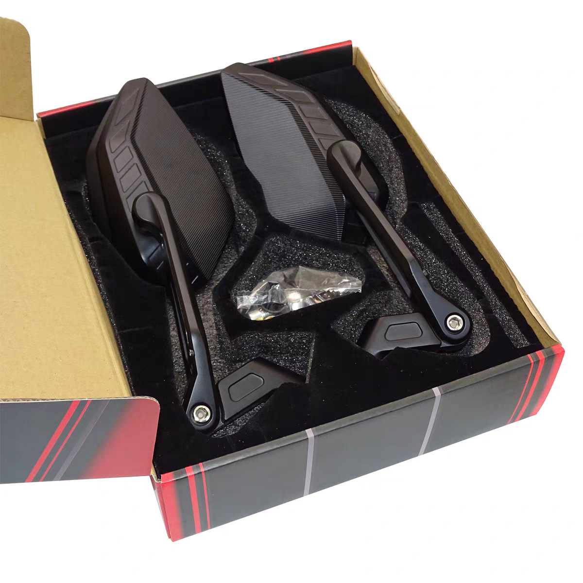 Suitable for Honda Pcx160 Ns150Gs Motorcycle Modified Aluminum Alloy Rearview Mirror 2g Motorcycle Rearview Mirror
