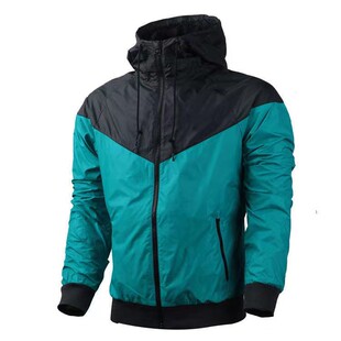 Foreign Trade Printed LOGO Outdoor Sports Men's Coat Spring and Autumn Windproof Hooded Jacket Men's Thin Windbreaker Men's Jacket