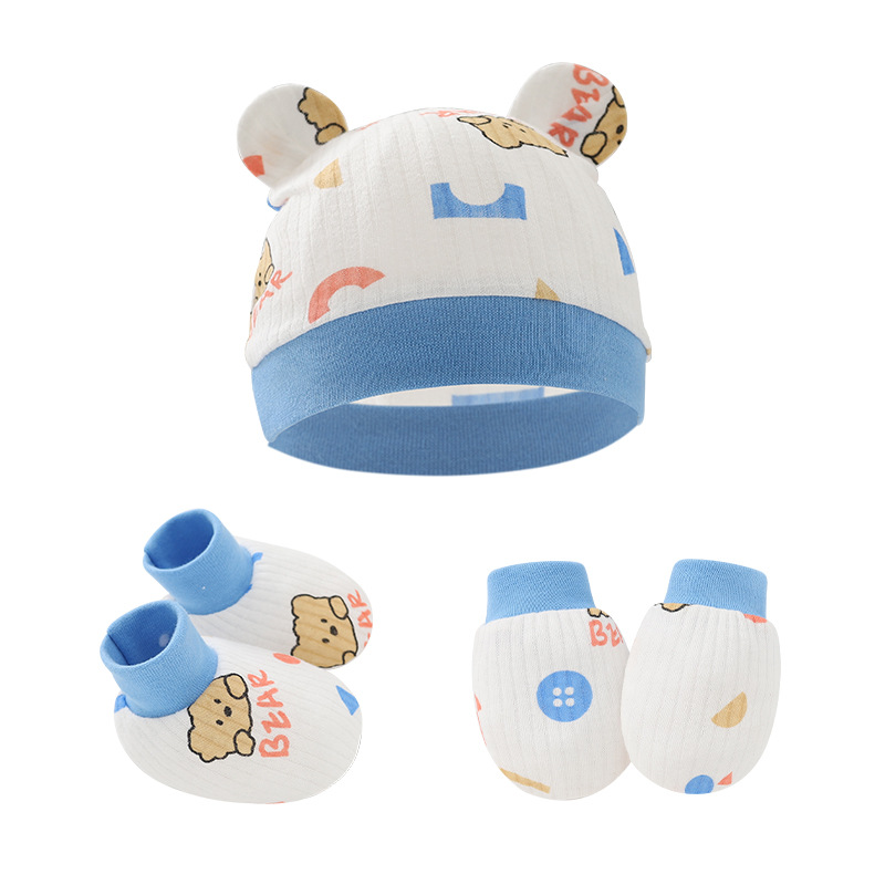 Petites Filles Bébés Garçons Mignon Ours Chapeau De Bébé display picture 7