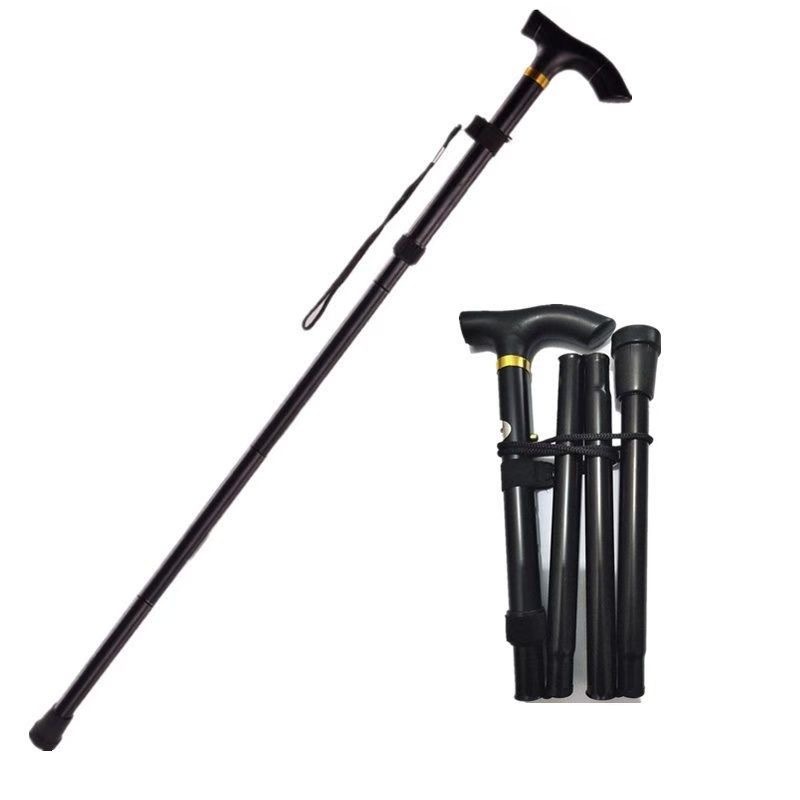 Mountaineering stick aluminum alloy folding ultra -light ultra…