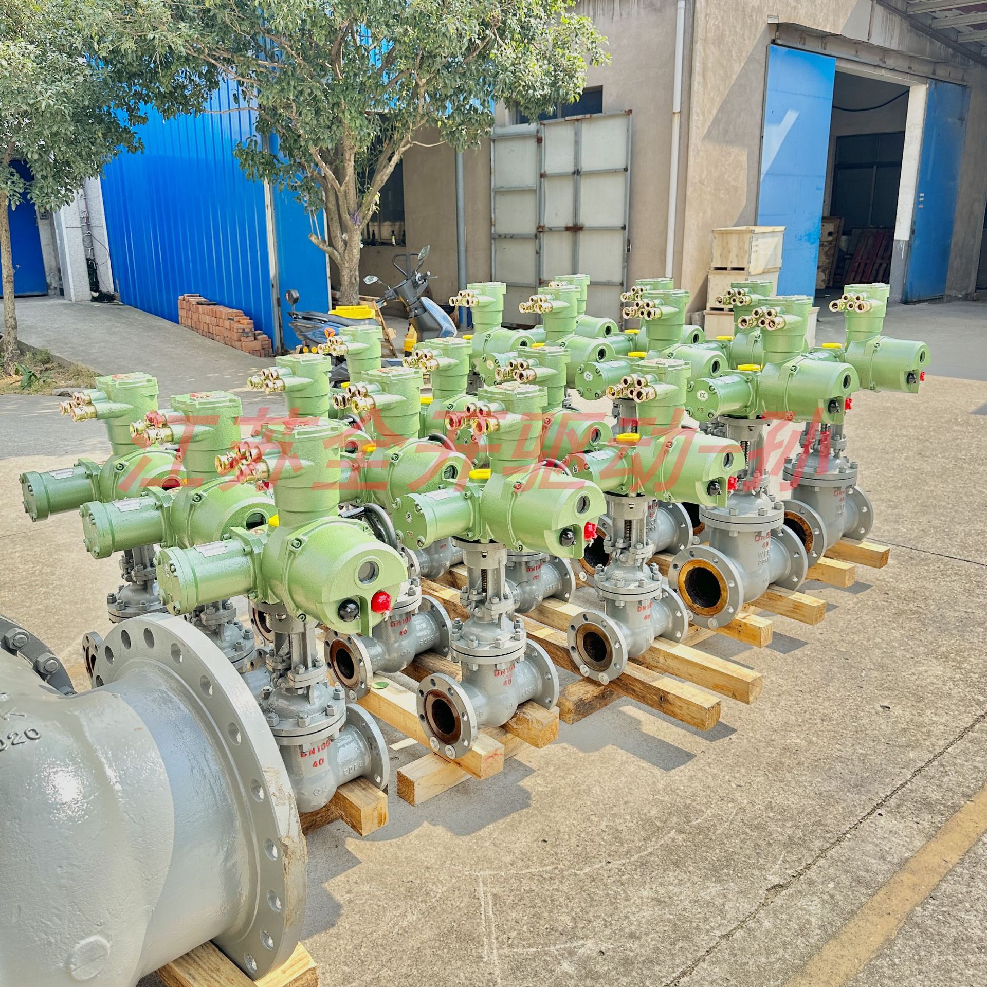 矿用 PLC系统控制电动闸阀 ZJK941H-40C/DN150煤安防爆电动闸阀