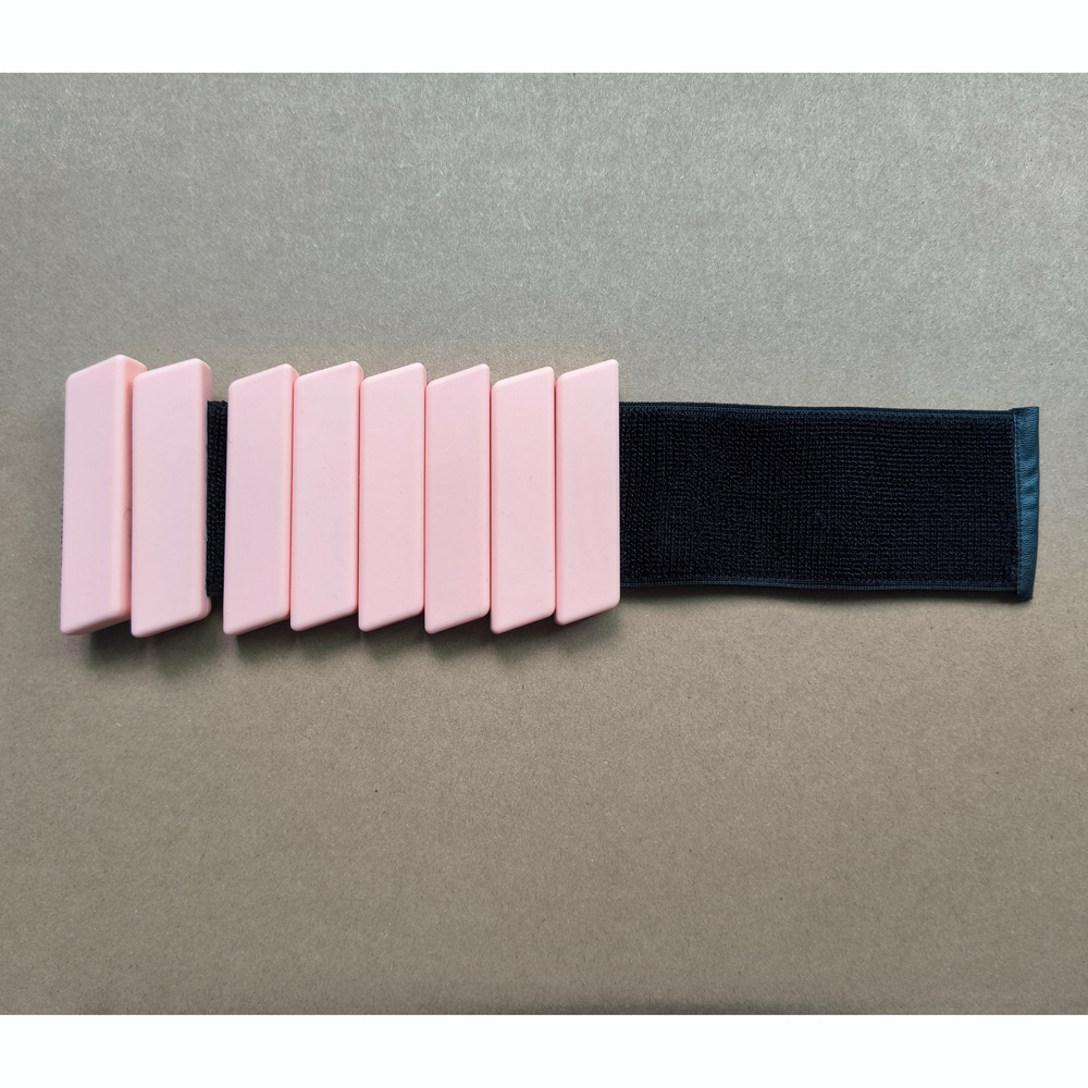 Venta caliente transfronteriza nueva pulsera de soporte de peso en forma de diamante yoga correr ciclismo deportes pie anillo fitness invisible pulsera pesada