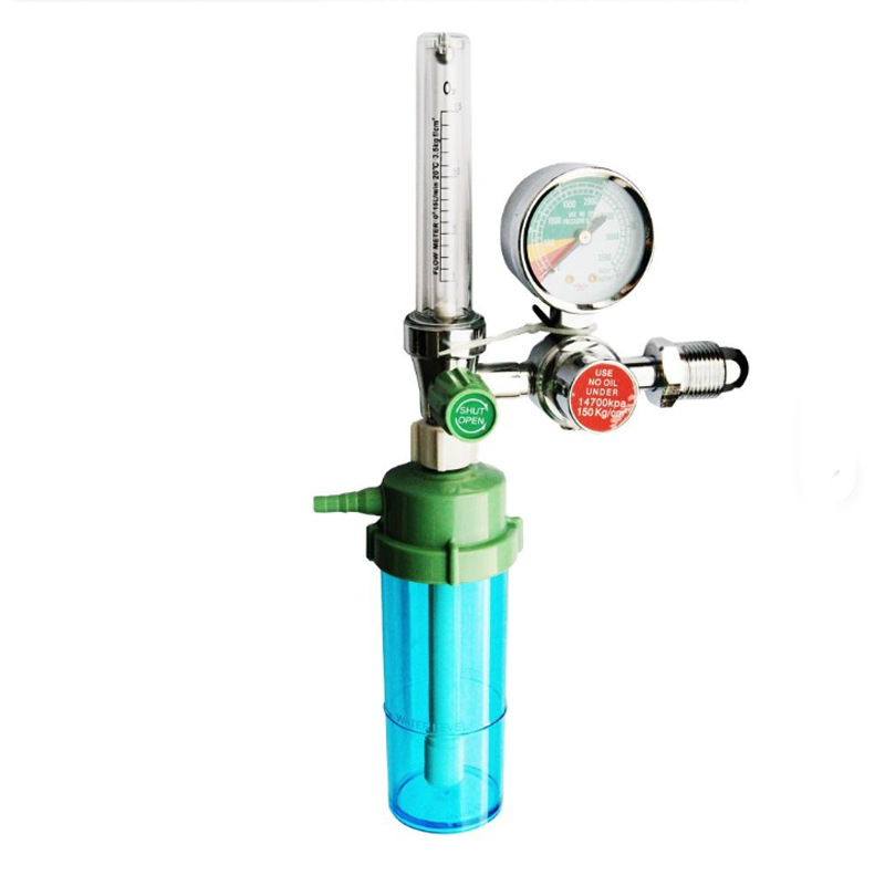 Medical regulator oxygen flowmeter医用氧气瓶压力表氧气吸入器