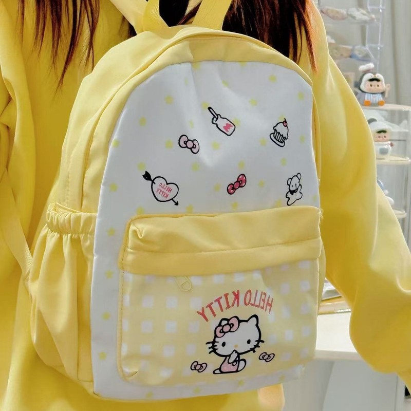高颜值可爱卡通双肩包女蜡笔小新学生通勤上课书包大容量旅行背包|undefined