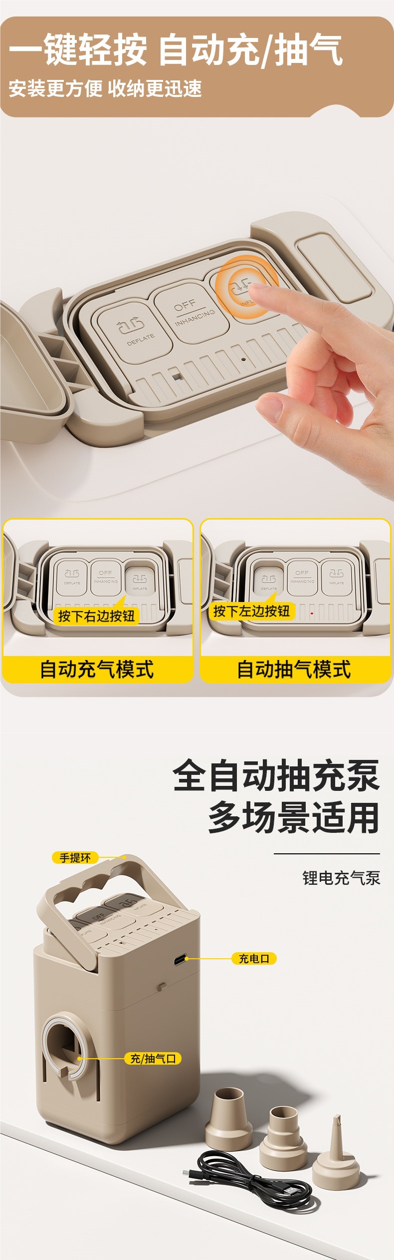 Car Rear Seat Sleeping Pad, Foldable Mat, Car Mattress, Flat Cushion, Inflatable Bed, Car Sleeping Gadget, In-Car Small Bed