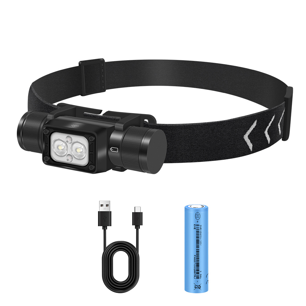 HP340 백색광 + 적색광(USB 케이블 + 1섹션 3500 용량)