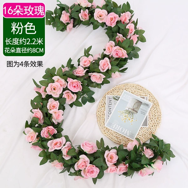 16 flowers-pink rose 1